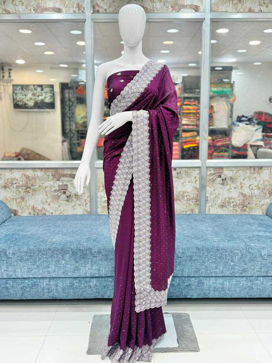 DESIGNER FANCY WEDDING PARTY WEAR SAREE